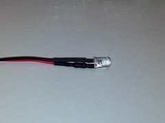 Lot of 1 Red Green Blue RGB Cobra Uniden & Others 12 Volt 5mm LED With Wire Lead