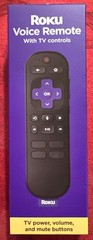Roku Voice Remote-Compatible with All Roku Models (Channel Shortcuts Vary)