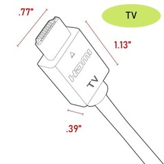 VANCO High Speed HDMI Cable w/ Ethernet & RedMere Chip, 35 ft. **Open Box**