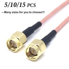 Wholesale SMA male to SMA male plug RG316 Coaxial Pigtail Coax Cable 50ohm US