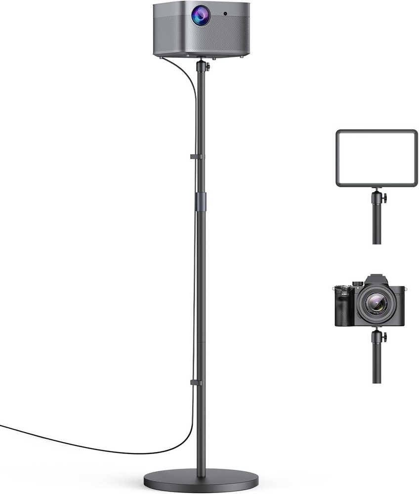 Projector Mount Stand Compatible with Nebula/XGIMI/TMY/HAPPRUN and More, Meta…