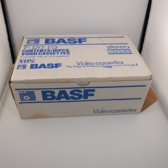 10 Pack – BASF T-120 Extra Quality VHS VCR Video Cassette SEALED
