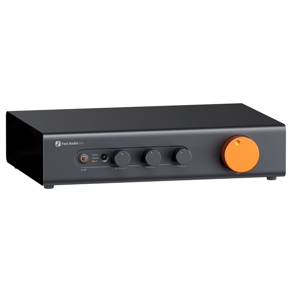 Fosi Audio ZP3 Balanced Preamp 3in 3out Pre Amp Audio for 2.1 Setup -Refurbished