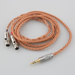 16Cores Occ Copper Headphone Cable For M1570 M1570C AMT HIFI