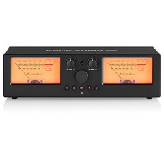 Douk Audio VU3PRO 2-Way Amplifier/Speaker Selector Switcher Box VU Meter