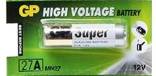 1 Pc GP Gold Peak A27 / 27A 12V Alkaline Battery GP-27A BP (27A, A27, MN27)