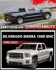 1″ Leveling Lift Block Kit for 1999-2023 Silverado Front: None, Rear: 1″