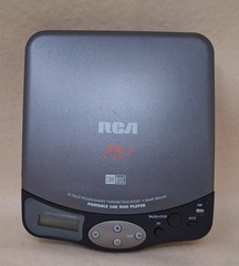 RCA 1997 Portable CD Player Car Adapter Kit Vintage RP-2010 B Compact Disc NEW