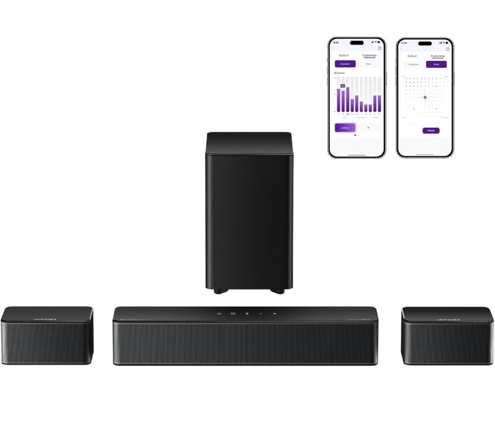 5.1 Sound Bar, 410W Dolby Atmos Surround Sound System for TV, 3D Sound Bars f…