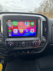 For 2014-2018 Chevrolet Silverado GMC Sierra Apple Carplay Radio Android 12 GPS