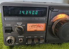 Kenwood TS-120S HF SSB Transceiver PLEASE READ and Watch Video