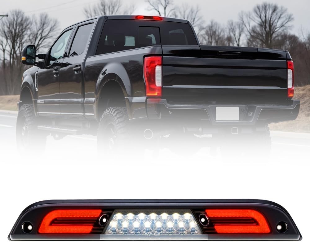 LED Third 3rd Brake Light for 2015-2026 F150 F’ord 2017-2022 A. Smoked Len