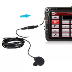 3.5mm External Microphone Universal for Android Car Stereo Radio BT GPS Audio