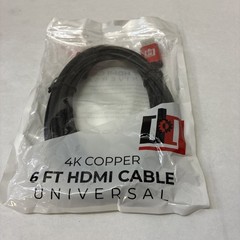 Deco Gear 6 FEET Universal 4K HDMI Cable Copper Conductors Cable 60hz DG6FTHDMI