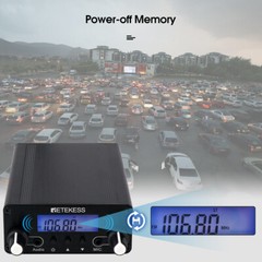 Retekess TR508 FM Transmitter Broadcast Stereo Radio Station Antenna Church US