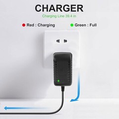 24V ~ 27V 1A Massage Gun Charger Muscle Massage Gun Battery Charger Power Cord