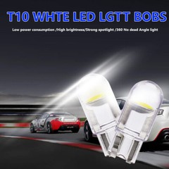 30x T10 LED License Plate Interior Light Bulbs Super White 194 168 2825 6500K