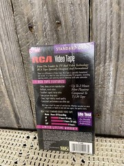 RCA T-160 Blank VHS Standard Grade Video Tape Up to 8 Hours Recording New Sealed