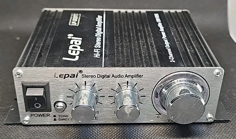 Lepai LP-2020TI Digital Hi-Fi Audio Mini Amplifier Stereo Amp Tested Working