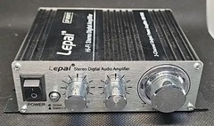 Lepai LP-2020TI Digital Hi-Fi Audio Mini Amplifier Stereo Amp Tested Working