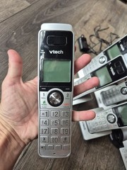 VTech Super Long Range 5 Handset DECT 6.0 Cordless Phone for Home with Answer