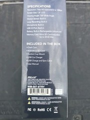 Pilot Automotive 720p Dash Cam With Mount & 8GB SD Card, New in Open Box