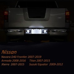 LED License Plate Light Lens Tag Lights Color: Nissan LED License Plate Light