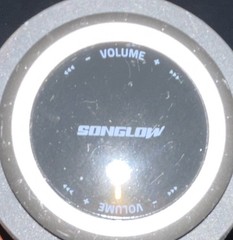 Songlow Portable Cylindrical Speaker Gray/Black USB-C & AUX Input