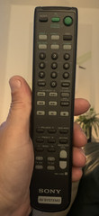 Genuine OEM Sony RM-U185 Remote Control, Used. Pro Cleaned & Tested