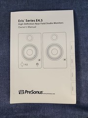 PreSonus Eris E4.5 Hi-Def Powered Studio Monitors Speakers 4.5 inch Pair u-4G