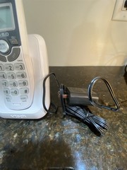 vtech Cordless Telephone With Caller ID / Call Waiting Dect 6.0 White CS6114
