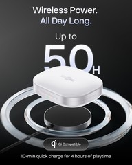 OpenFit Pro Open-Ear True Wireless Earbuds with Open-Ear Noise Reduction, Opt…