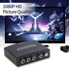YPbPR Component Video & Stereo Audio to HDMI Converter Adapter for DVD PS3 Xbox