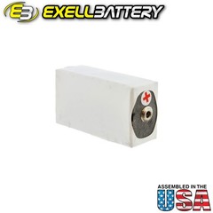 Exell Battery 412A Compatible with Regency 15F20 412 B122 BLR122 Eveready