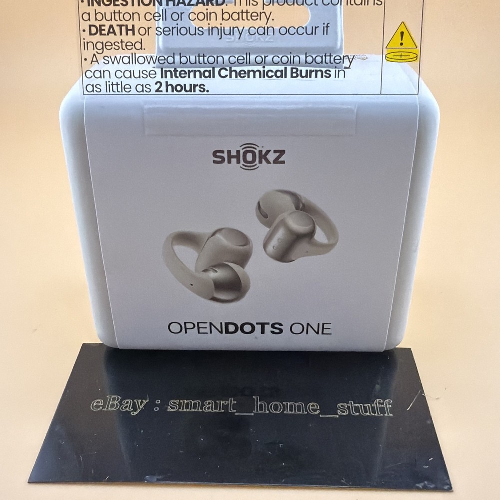 Shokz OpenDots ONE True Wireless Earbuds – Gray
