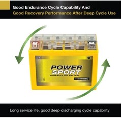 YTX14-BS High Performance – Maintenance Free – Sealed Gel Motorcycle Battery