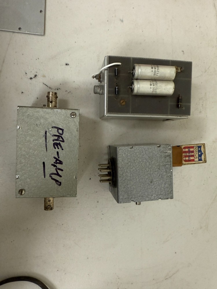 Lot of 3 PRE-AMP, Crystal 3083.5 Control RSH051769 Minute Analog Homebrew