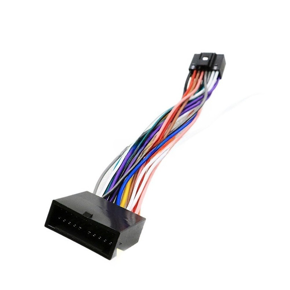 Car Radio 16Pin to 20Pin Adapter Cable Male to Female Wiring Harness