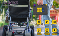 24V 12Ah 20Ah Lithium Battery for Electric Wheelchair,High Performance
