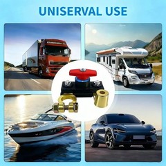 1Pcs Universal Battery Disconnect Switch 12V / 24V Cut Off Isolator for Cars RV
