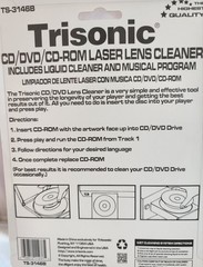 DVD Player Lens Cleaner Disc with Cleaning Solution – Laser Lens Cleaning Kit