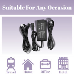 Adjustable Bed Base Power Supply Power Cord for Smart Motion 1.0, 2.0