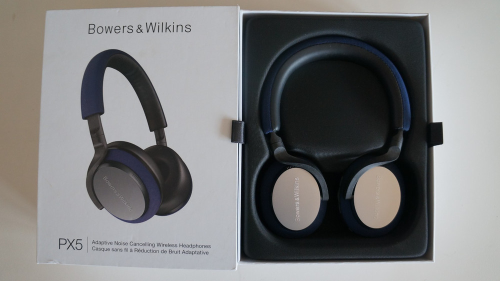 Bowers & Wilkins Headphones PX5 – Excellent.