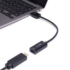 Amazon Basics DisplayPort (4k@60Hz) to HDMI Female Converter (Not Compatible