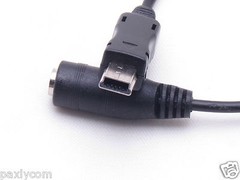 Mini USB to 3.5MM Adapter Jack Plug MOTOROLA V3V3i Cable V 3 Headset Audio