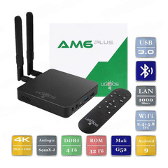 Ugoos AM6B PLUS Android TV Box – Wi Fi 6 & Powerful 4K Media