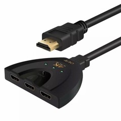 1 To 3 HDMI Port Switch Switcher Splitter Selector HUB Box Bose HDTV 1080P Xbox
