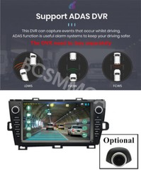 Car Multimedia Player 9in USB FM Head Unit 2+32G Fit For Toyota Prius 2010-2015