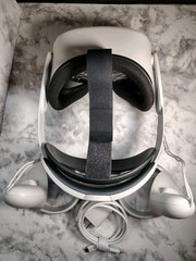 Meta Oculus Quest 2 64GB VR Headset With Controllers And Adjustable Headstrap