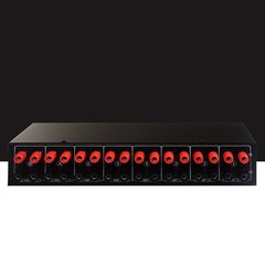 6 Amp in 2-Way Out Passive Amplifier Speaker Switcher Stereo Audio Switch Box